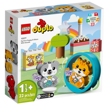 LEGO(R) DUPLO 10977 Mój pierwszy szczeniak i kot
